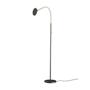 торшер с гибкой стойкой и регулируемой головкой для чтения