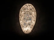 ARABESQUE EGG 90 Настенный светильник из нержавеющей стали с кристаллами VGnewtrend