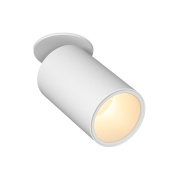 встраиваемый потолочный светильник цилиндрической формы с направленным акцентным светом