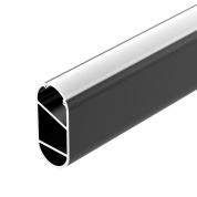 054942 Arlight Профиль WARDROBE-1530-2000 ANOD BLACK