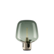 настольная лампа с полусферическим абажуром