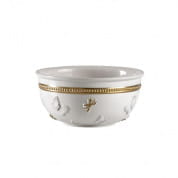 Butterfly white & gold bowl чаша, Villari