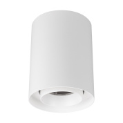 накладной потолочный светильник цилиндрической формы с направленным светом