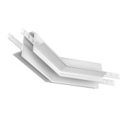 соединительный угол белого оттенка для встроенной магнитной трековой системы 23mm Exility