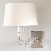 WA0074 Ryde Glass Cube Wall Light бра Vaughan