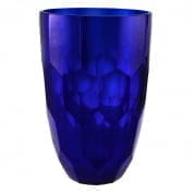109817 Vase Arwa cobalt blue стеклянное украшение Eichholtz