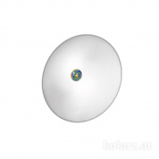 Kolarz Centro 0314.U12.3/aq70 потолочный светильник золото 24 карата белый ø32cm высота 8cm 2 лампы e14