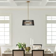 Linara 3 Light Pendant Black подвесной светильник 44171BK Kichler