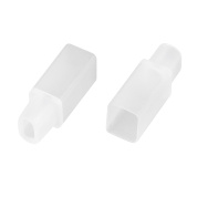 силиконовая круглая заглушка с отверстием для герметичной светодиодной ленты