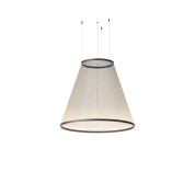 187524/1D_10 Vibia Array подвесной светильник бежевого цвета конической формы
