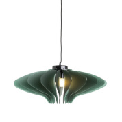 120016005 Emporium Cigno 80 SP крупная дизайнерская люстра зелёный