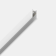 встраиваемый алюминиевый профиль белого цвета длиной 2000 мм