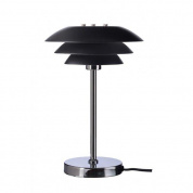 DL20 table lamp chrome base Dyberg Larsen настольная лампа черная 8080