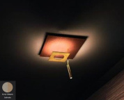 Petra Icone Потолочный светильник квадратный Brown, Brass, Beige i-c-0366