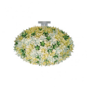 потолочный светильник с плафонами в форме цветов