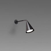 настенный светильник с коническим плафоном и вытянутым кронштейном