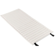 подушка для обеденного кресла стёганая кремово-белого цвета