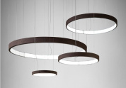 подвесной светильник с круглыми кольцевыми LED-модулями