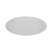 потолочная монтажная пластина белого цвета для крепления светильников