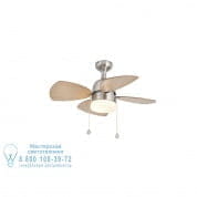 33706 MEDITERRANEO Matt nickel ceiling fan люстра с вентилятором Faro barcelona