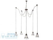 Praia Подвесной светильник из латуни Mullan Lighting MLF177PCBLK