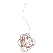 0J80SL5C8FL Terzani Doodle подвесной светильник с декоративным металлическим каркасом в форме спирали