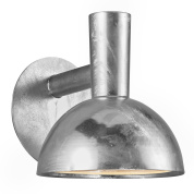 настенный светильник с купольным корпусом оцинкованный