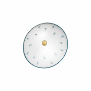 потолочный светильник с латуневым кольцом