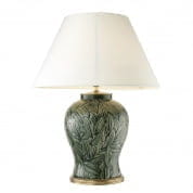Настольная лампа Cyprus античный зеленый ceramic 110954 Eichholtz