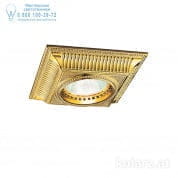 Kolarz MILORD 0297.10Q.3 точечный светильник золото 24 карата длина 10cm ширина 10cm высота 5cm 1 лампа gu10