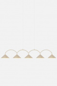 Curve 5 Beige Globen Lighting подвесной светильник