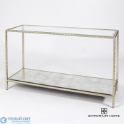 Stud Console Table-Silver Leaf Global Views консольный стол