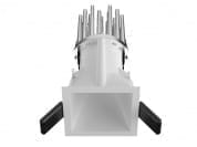 Warp Светодиодный квадратный прожектор из алюминия с порошковым покрытием Linea Light Group PID432332