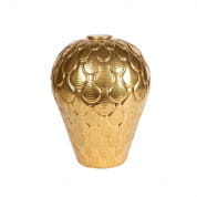 Coquille large vase - gold ваза, Villari