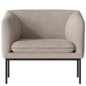 кресло для гостиной с мягким сиденьем и подлокотниками