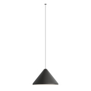 566211/1Z Vibia North подвесной светильник черный с куполообразным плафоном
