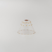 LD102013 Zafferano абажур SWAP DOTS 41, янтарный