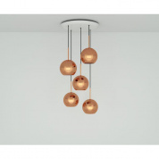 Copper LED 25cm Round Tom Dixon, подвесной светильник