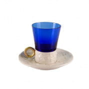Ramz by villari sapphire tea cup & saucer чашка, Villari