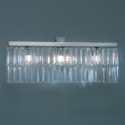 Kolarz Prisma 314.63.5 настенный светильник хром ширина 50cm высота 22cm 3 лампы g9