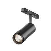 трефазный прожектор цилиндрической формы черного цвета для магнитной трековой системы 23mm