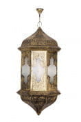 Moroccan Glass Xl Hanging Pendant Light подвесной светильник FOS Lighting Moroccan-AntqGlass-L-HL1