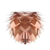 абажур в форме лепестков медного оттенка диаметром 50 см