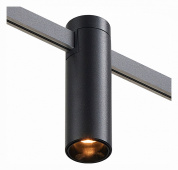 потолочный светильник на штанге в черном корпусе с направленным светом для магнитной трековой системы FARM