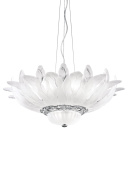 подвесной светильник с лепестковыми плафонами на подвесе
