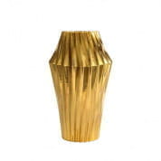 Vertigo medium flower vase - gold ваза, Villari
