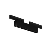 трековый потолочный прожектор черного цвета для рельсовой системы