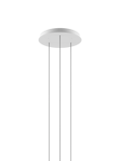 основание на три подвесных светильника белого цвета