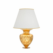 настольная лампа с абажуром