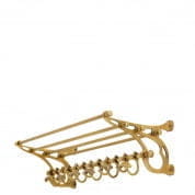 109296 Coatrack Hudson brass finish 70cm COATRACKS Eichholtz